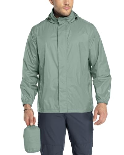 33,000ft Men's Packable Lightweight Waterproof Rain Jacket: $31.43 33,000ft Men's Packable Lightweight Waterproof Rain Jacket: $31.43