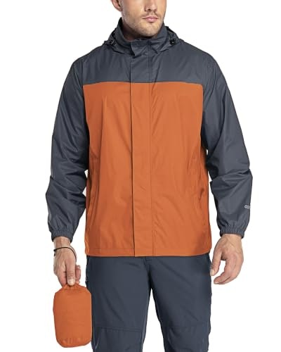 33,000ft Men's Packable Lightweight Waterproof Rain Jacket: $33.99 33,000ft Men's Packable Lightweight Waterproof Rain Jacket: $33.99