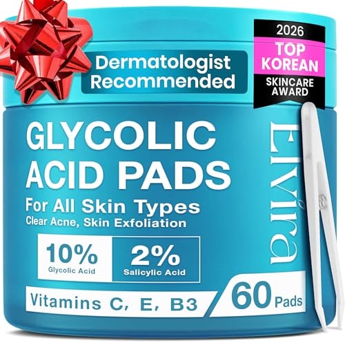 Glycolic and Salicylic Acid Exfoliating Facial Pads 60-Count: $8.48 Glycolic and Salicylic Acid Exfoliating Facial Pads 60-Count: $8.48