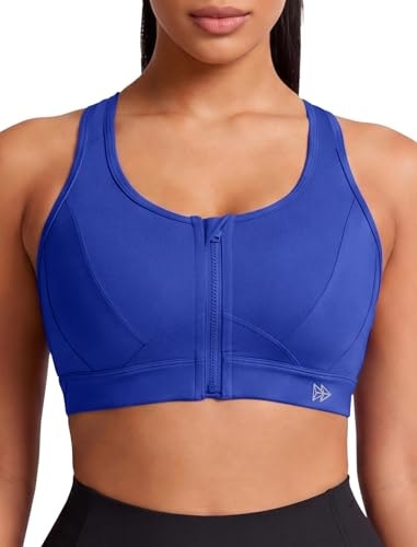 Yvette Zip Front High Impact Sports Bra 5XL+: $31.44 Yvette Zip Front High Impact Sports Bra 5XL+: $31.44