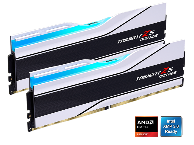 G.Skill Trident Z5 Neo 32GB (2 x 16GB) DDR5 6000 Desktop Memory: $619.99 G.Skill Trident Z5 Neo 32GB (2 x 16GB) DDR5 6000 Desktop Memory: $619.99