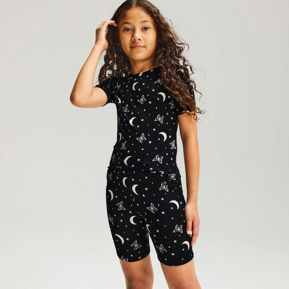 Cat & Jack Girls' Celestial 2-Piece Pajama Set: $14 Cat & Jack Girls' Celestial 2-Piece Pajama Set: $14