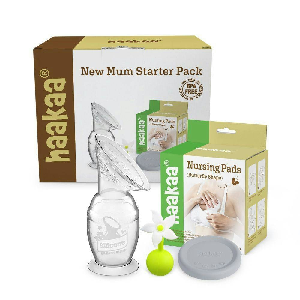 Haakaa Manual Breast Pump Starter Kit: $32.99 Haakaa Manual Breast Pump Starter Kit: $32.99