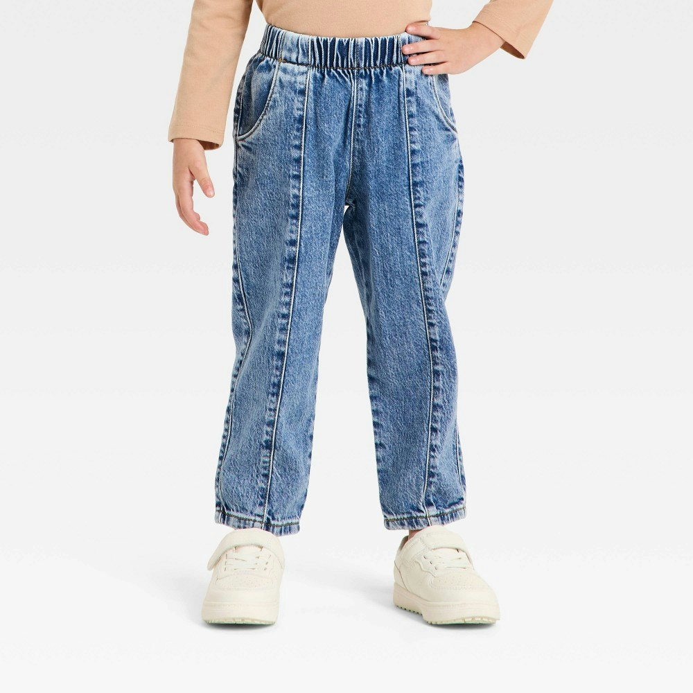Cat & Jack Baby Girls' Relaxed Fit Pull-On Denim Pants 18M: $9 Cat & Jack Baby Girls' Relaxed Fit Pull-On Denim Pants 18M: $9