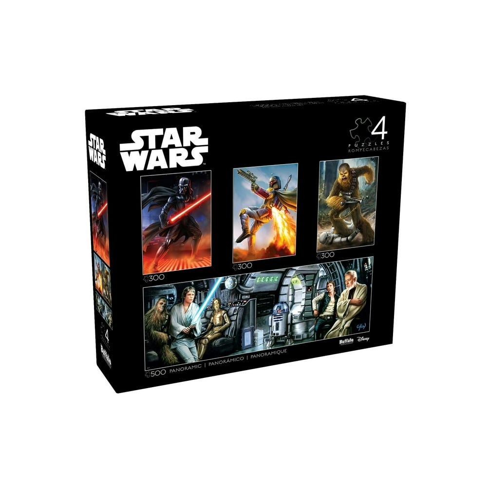 Buffalo Games Star Wars 4-Pack Jigsaw Puzzle: $10.07 Buffalo Games Star Wars 4-Pack Jigsaw Puzzle: $10.07