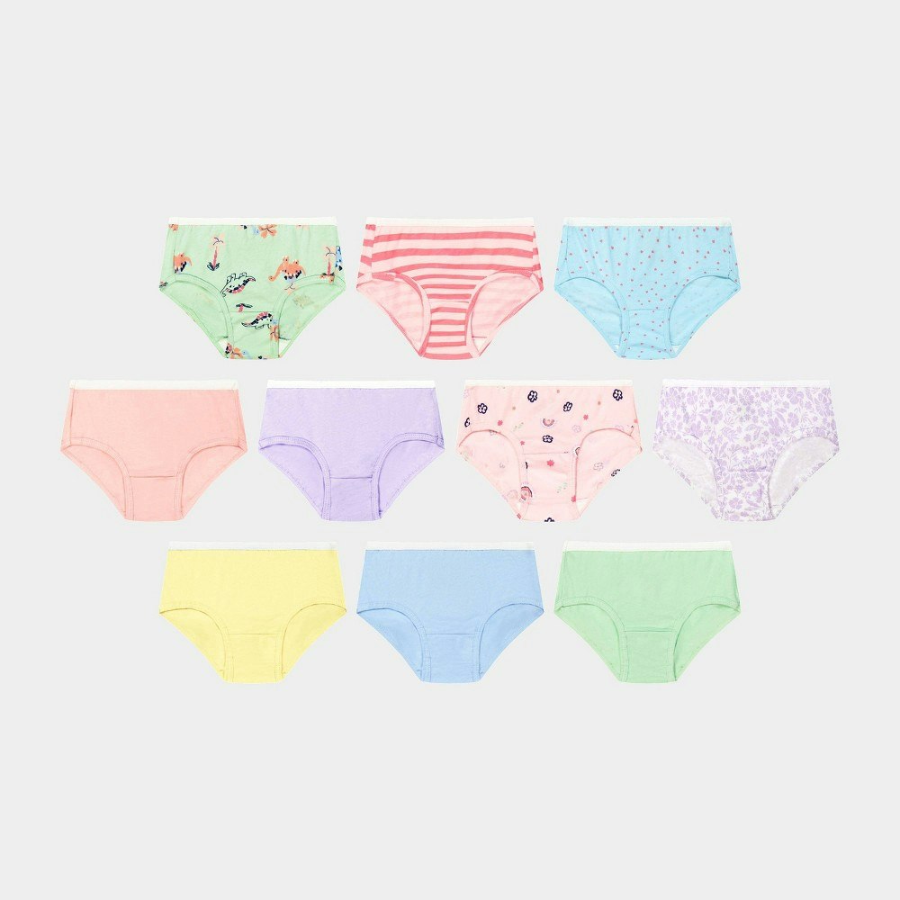 Hanes Toddler Girls' Cotton Hipster Underwear 10-Pack: $11.59 Hanes Toddler Girls' Cotton Hipster Underwear 10-Pack: $11.59