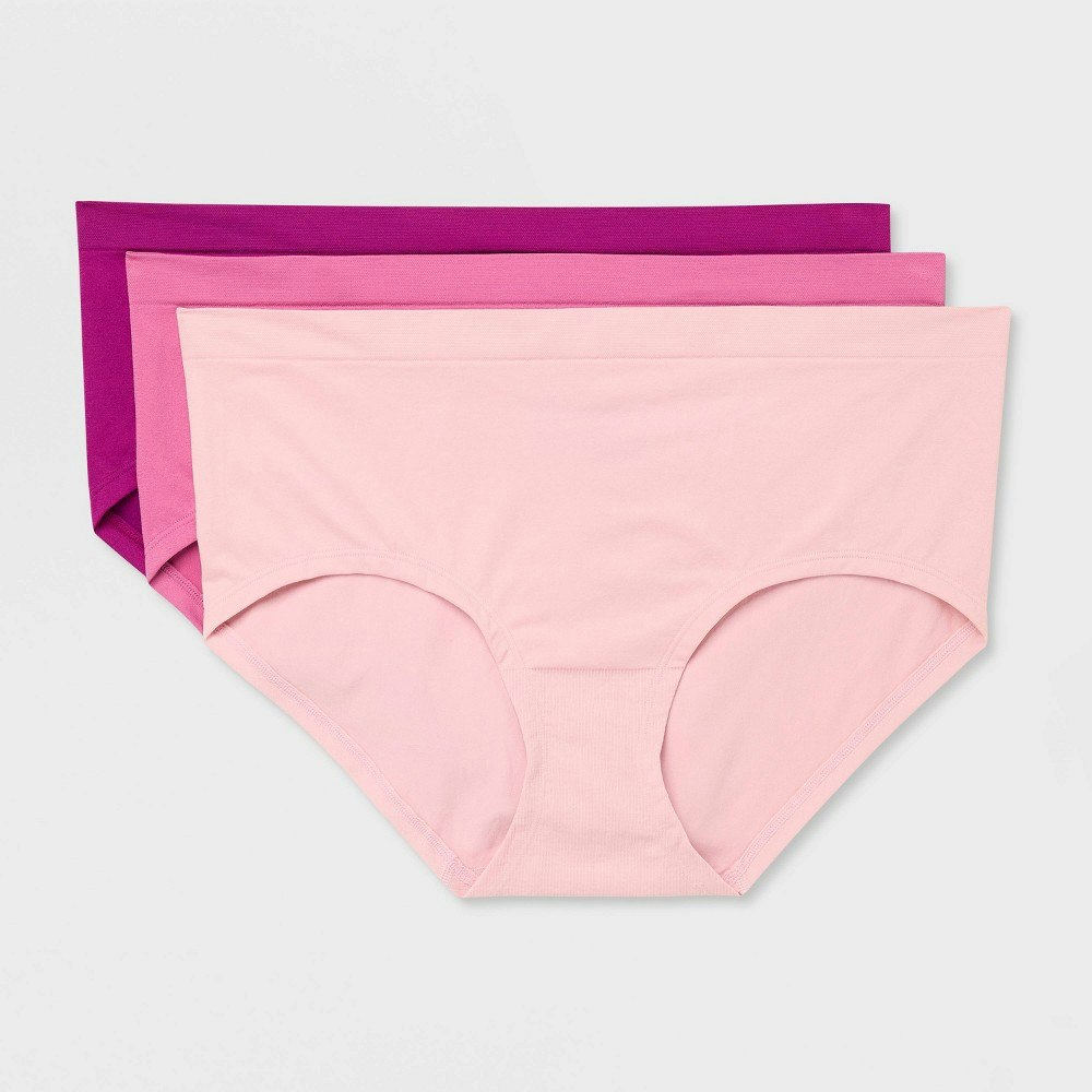 Auden Women's Seamless Hipster Underwear 3-Pack: $15 Auden Women's Seamless Hipster Underwear 3-Pack: $15