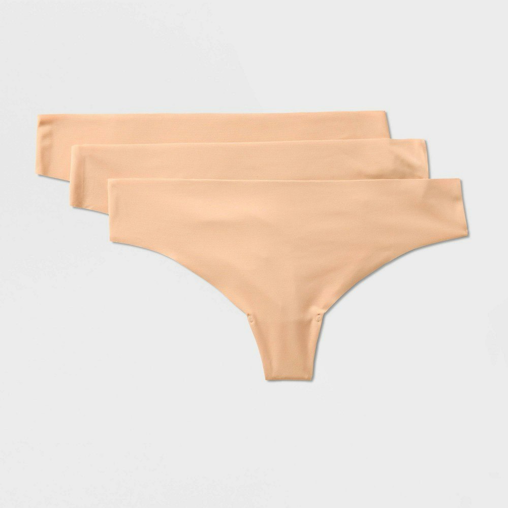 Auden Women's Invisible Edge Thong 3-Pack: $15 Auden Women's Invisible Edge Thong 3-Pack: $15