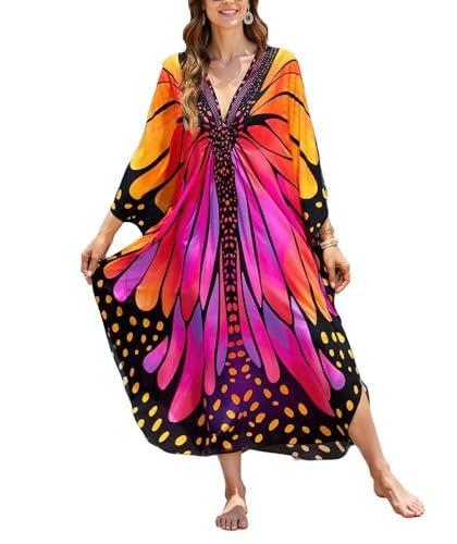Nfvnkj Boho Plus Size Kaftan Dress: $16.99 Nfvnkj Boho Plus Size Kaftan Dress: $16.99
