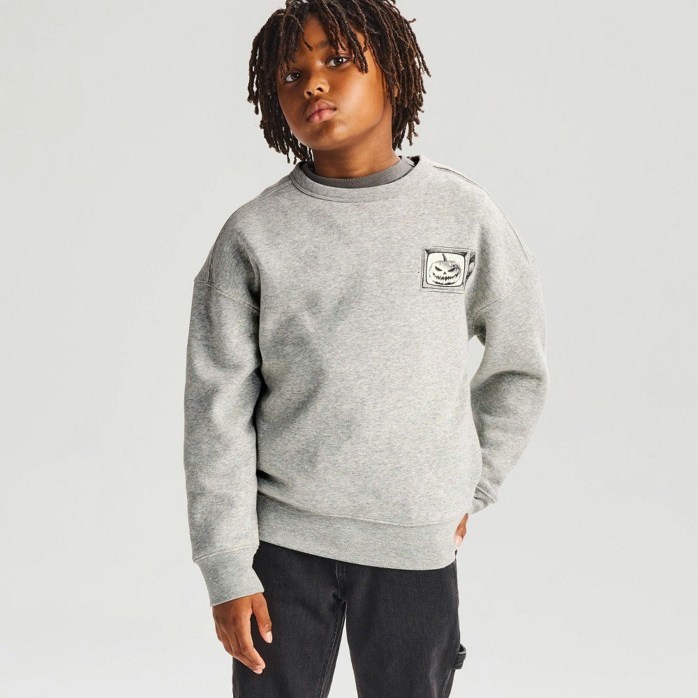Cat & Jack Boys' Glow in the Dark Graphic Fleece Sweatshirt: $20 Cat & Jack Boys' Glow in the Dark Graphic Fleece Sweatshirt: $20