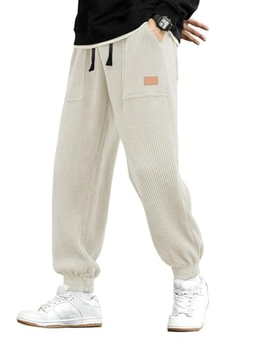 JMIERR Men's Corduroy Jogger Sweatpants: $16.98 JMIERR Men's Corduroy Jogger Sweatpants: $16.98