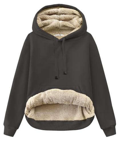 Gesean Women's Sherpa Fleece Hoodie: $25.49 Gesean Women's Sherpa Fleece Hoodie: $25.49