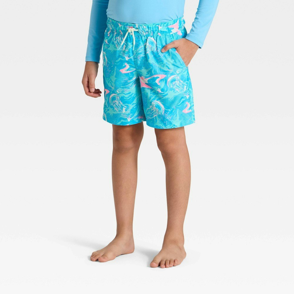 Cat & Jack Boys' Sealife Swim Trunk Shorts XL: $15 Cat & Jack Boys' Sealife Swim Trunk Shorts XL: $15
