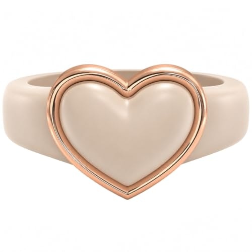 Rinfit Silicone Wedding Ring for Women Size 7: $16.99