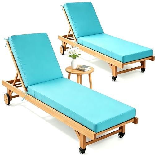 Outdoor Chaise Lounge Cushion 2-Pack: $79.98 Outdoor Chaise Lounge Cushion 2-Pack: $79.98