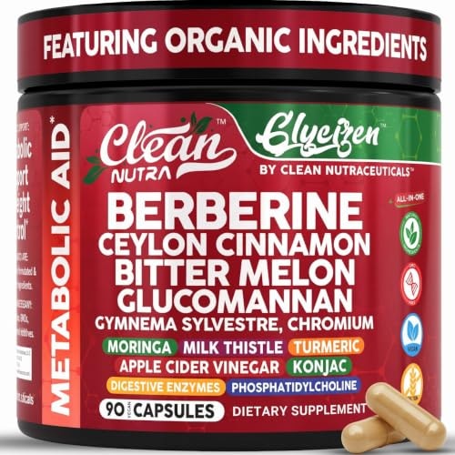Clean Nutra Berberine and Cinnamon Complex 90-Capsule Bottle: $21.54 Clean Nutra Berberine and Cinnamon Complex 90-Capsule Bottle: $21.54