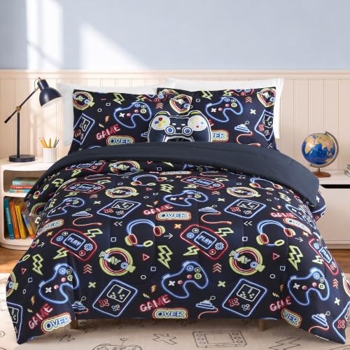 Twin Gamer Bedding Comforter Set 3-Piece: $36.99 Twin Gamer Bedding Comforter Set 3-Piece: $36.99