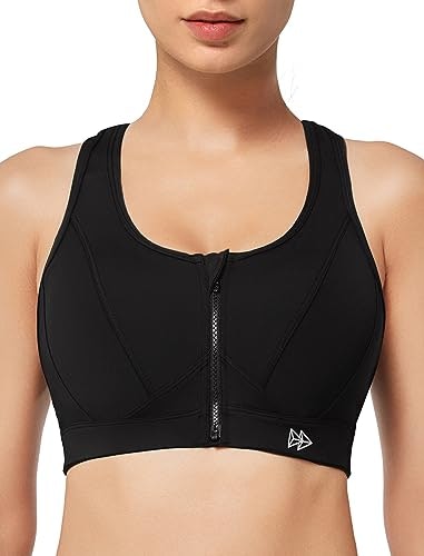 Yvette Zip Front High Impact Sports Bra: $28.89 Yvette Zip Front High Impact Sports Bra: $28.89