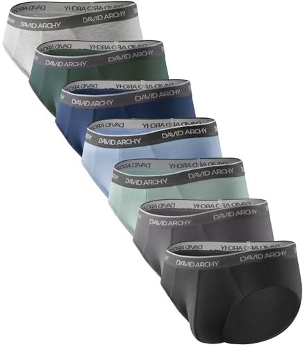 David Archy Men's Breathable Support Pouch Briefs 7-Pack: $40.54 David Archy Men's Breathable Support Pouch Briefs 7-Pack: $40.54