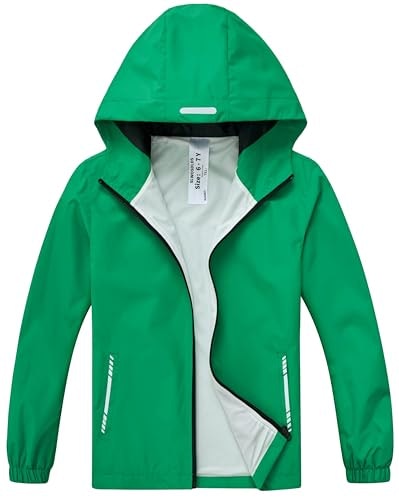 Slwosdlds Kids' Waterproof Hooded Rain Jacket: $16.99 Slwosdlds Kids' Waterproof Hooded Rain Jacket: $16.99
