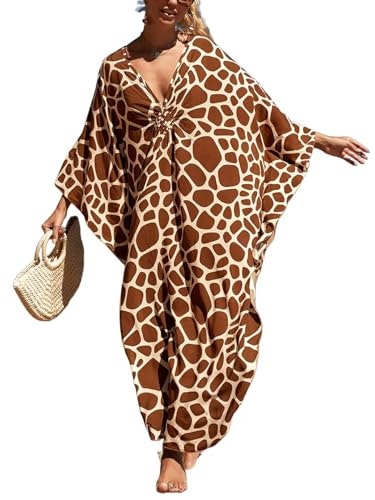 Nfvnkj Boho Plus Size Kaftan Dress: $16.99 Nfvnkj Boho Plus Size Kaftan Dress: $16.99