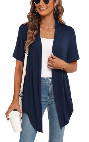 Veryoung Women's Plus Size Lightweight Open Front Short Sleeve Cardigan 3XL: $13.95 Veryoung Women's Plus Size Lightweight Open Front Short Sleeve Cardigan 3XL: $13.95