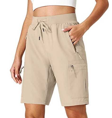 Ksmien Women's Quick Dry Hiking Cargo Shorts: $24.64 Ksmien Women's Quick Dry Hiking Cargo Shorts: $24.64