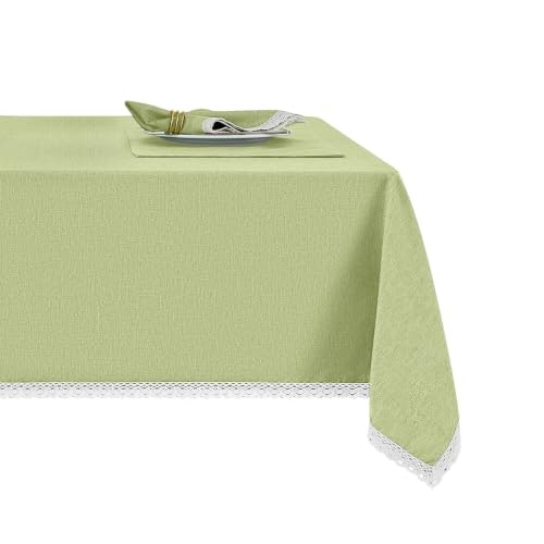 HomeJoy 52x52-Inch Farmhouse Tablecloth: $13.59 HomeJoy 52x52-Inch Farmhouse Tablecloth: $13.59