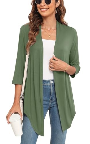 Veryoung Women's 3/4 Sleeve Tie-Front Cardigan: $16.95 Veryoung Women's 3/4 Sleeve Tie-Front Cardigan: $16.95