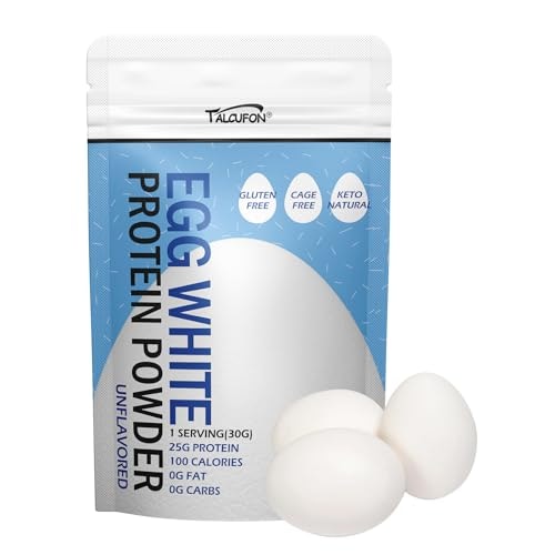 Talcufon 227g Pasteurized Egg White Protein Powder: $11.97