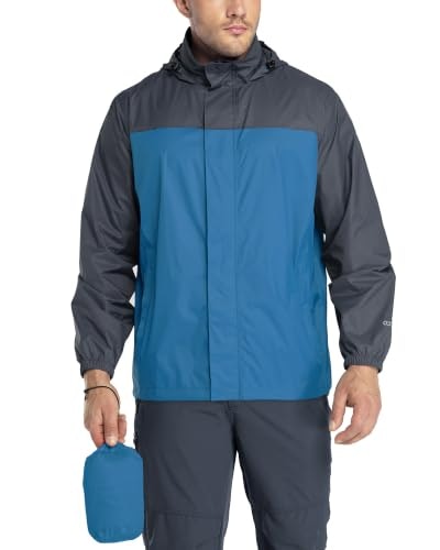 33,000ft Men's Packable Lightweight Waterproof Rain Jacket: $31.42 33,000ft Men's Packable Lightweight Waterproof Rain Jacket: $31.42