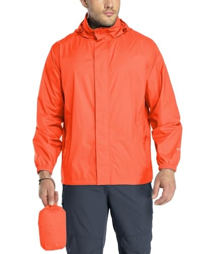 33,000ft Men's Packable Lightweight Waterproof Rain Jacket: $31.44 33,000ft Men's Packable Lightweight Waterproof Rain Jacket: $31.44