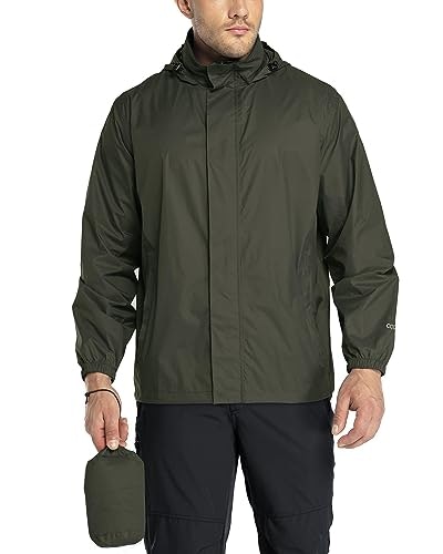 33,000ft Men's Packable Lightweight Waterproof Rain Jacket: $31.43 33,000ft Men's Packable Lightweight Waterproof Rain Jacket: $31.43