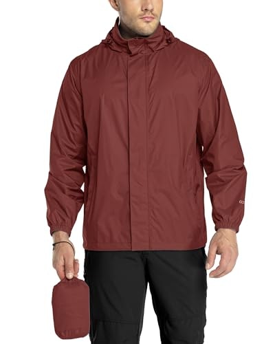 33,000ft Men's Packable Lightweight Waterproof Rain Jacket: $33.99 33,000ft Men's Packable Lightweight Waterproof Rain Jacket: $33.99