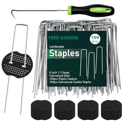 Feed Garden 6-Inch Landscape Staples 100-Pack: $22.94 Feed Garden 6-Inch Landscape Staples 100-Pack: $22.94