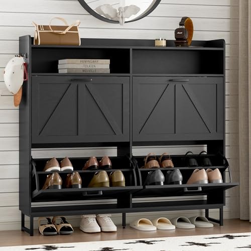 Bornoon 4-Drawer Slim Shoe Cabinet: $144.49 Bornoon 4-Drawer Slim Shoe Cabinet: $144.49