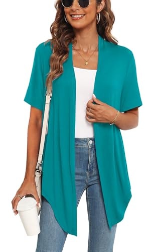 Veryoung Women's Plus Size Short Sleeve Knit Cardigan: $13.95 Veryoung Women's Plus Size Short Sleeve Knit Cardigan: $13.95