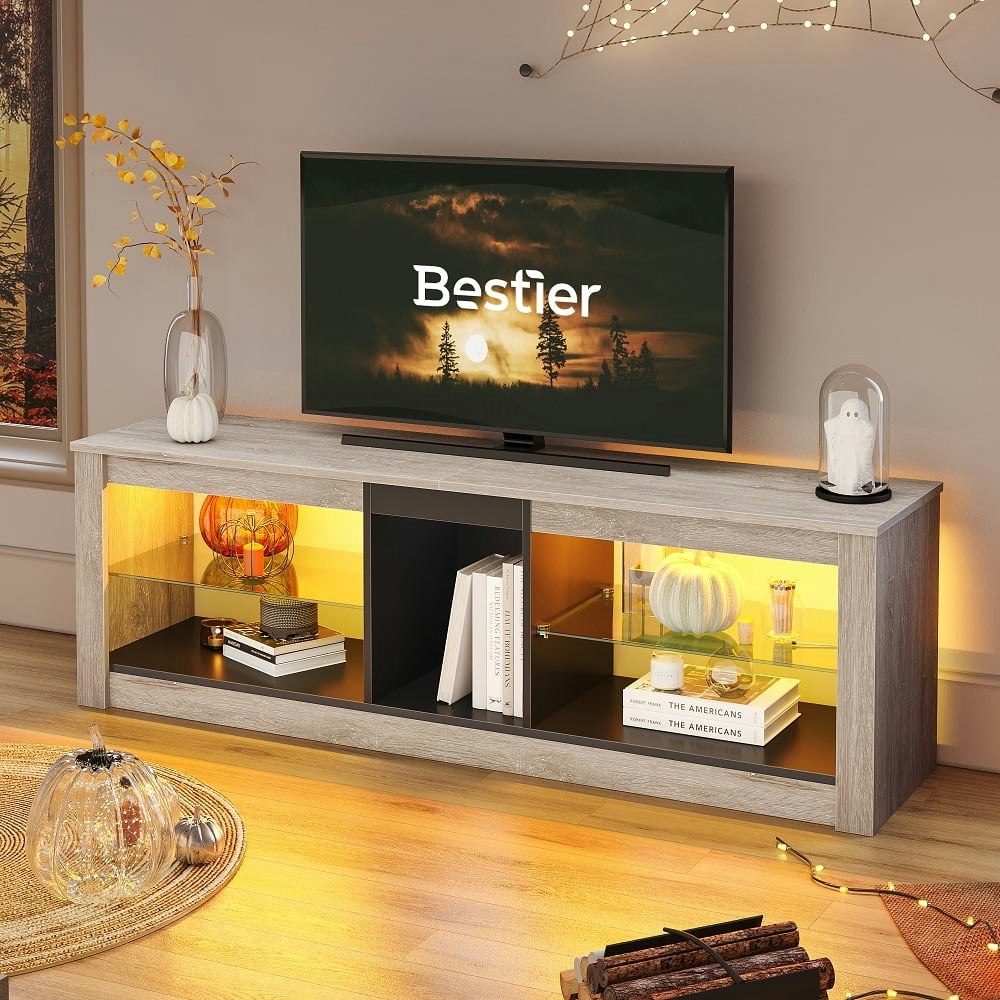 Bestier TV Stand for 65-inch TVs: $89.91 Bestier TV Stand for 65-inch TVs: $89.91