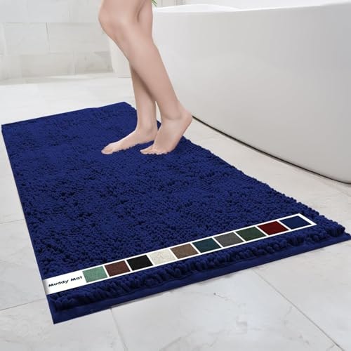 Muddy Mat 36"x60" Chenille Bathroom Rug: $76.45 Muddy Mat 36"x60" Chenille Bathroom Rug: $76.45