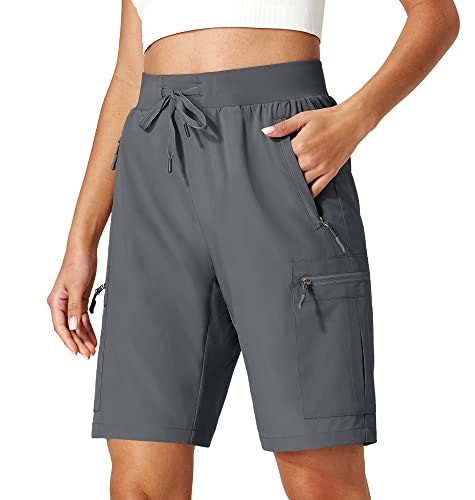 Ksmien Women's Quick-Dry Hiking Cargo Shorts: $20.87 Ksmien Women's Quick-Dry Hiking Cargo Shorts: $20.87