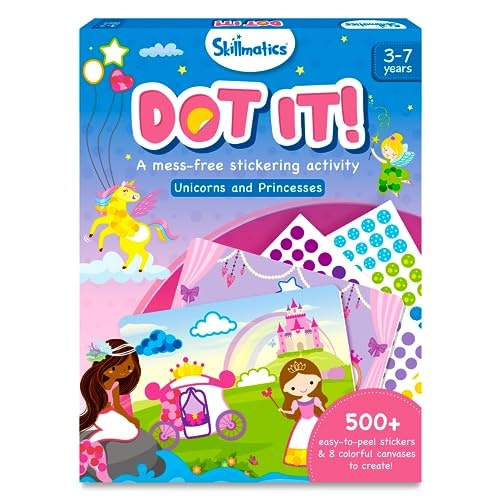 Skillmatics Dot It Sticker Art Unicorns & Princesses Craft Kit: $9.47 Skillmatics Dot It Sticker Art Unicorns & Princesses Craft Kit: $9.47