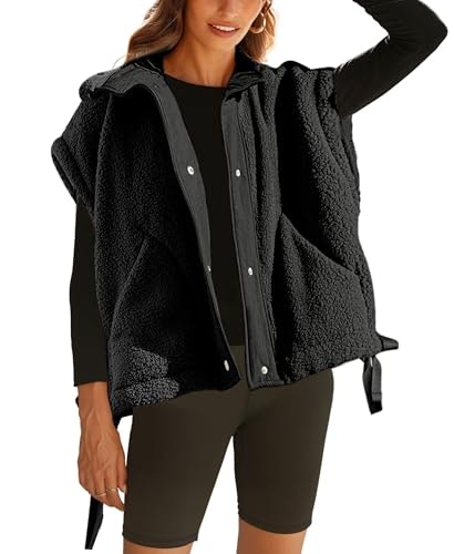 Opcakm Women's Fuzzy Fleece Sherpa Vest: $30.99 Opcakm Women's Fuzzy Fleece Sherpa Vest: $30.99