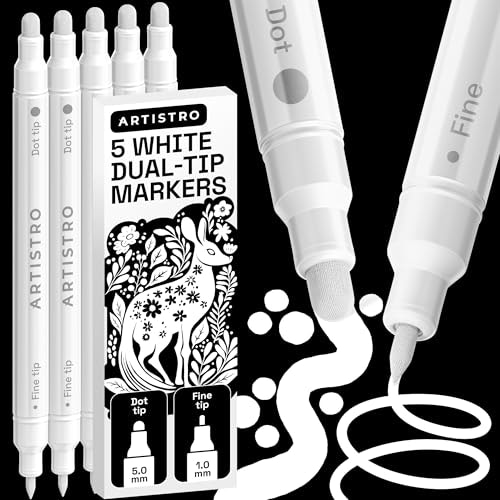 Artistro Dual-Tip Acrylic Paint Markers 5-Pack: $7.18 Artistro Dual-Tip Acrylic Paint Markers 5-Pack: $7.18