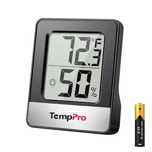 TempPro TempAir Digital Indoor Thermometer and Hygrometer: $8.99 TempPro TempAir Digital Indoor Thermometer and Hygrometer: $8.99