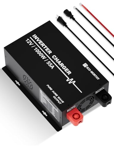 Eco-Worthy 1,000W Pure Sine Wave Inverter Charger: $169.99 Eco-Worthy 1,000W Pure Sine Wave Inverter Charger: $169.99