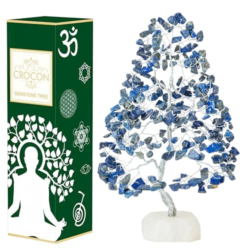 Crocon Lapis Lazuli Tree of Life Crystal Ornament: $22.93 Crocon Lapis Lazuli Tree of Life Crystal Ornament: $22.93