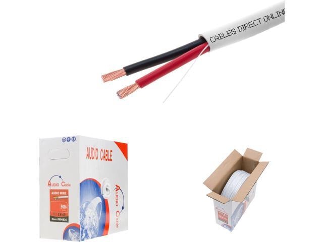 18AWG 2-Conductor Speaker Cable 500-Foot Spool: $155.90 18AWG 2-Conductor Speaker Cable 500-Foot Spool: $155.90