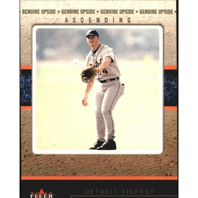 2003 Fleer Genuine Reflection Ascending Jeremy Bonderman #104 Game-Used Jersey Card: $10.50 2003 Fleer Genuine Reflection Ascending Jeremy Bonderman #104 Game-Used Jersey Card: $10.50