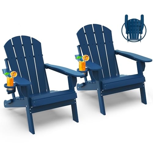 Greenvines Folding Adirondack Chair 2-Pack: $189.97 Greenvines Folding Adirondack Chair 2-Pack: $189.97