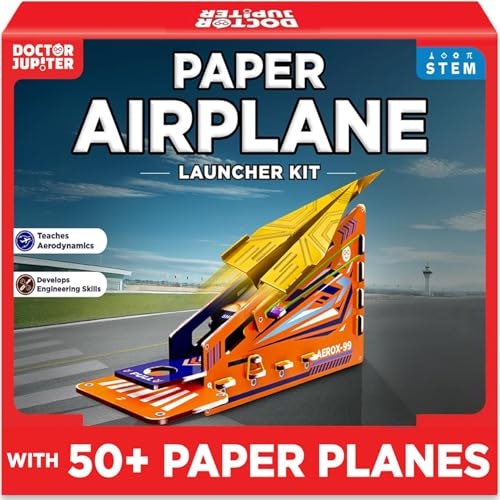 Doctor Jupiter Paper Airplane Launcher Kit: $20.24